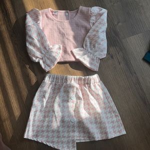 Fancy 2 piece set for toddler girl